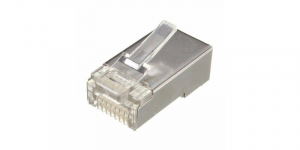 Cabluri si mufe - Mufa RJ45 UTP/ FTP, 8 pini, cu ecranaj metalic