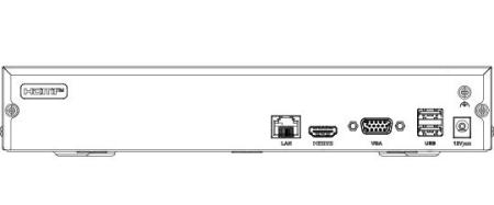 NVR 4 canale IP Hikvision HiLook NVR-104MH-D(D), 6MP, H.265+, 40 Mbps, detectie miscare, HDMI/VGA, HDD max. 6TB [1]