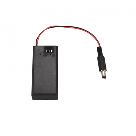 Suport 2 acumulatori AA cu intrerupator si cablu cu conector DC OKY0249-1 [1]