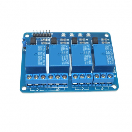 Module cu releu - Modul cu 4 relee 12VDC cu optocuplor OKY3013-2-12V