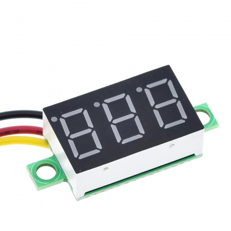Voltmetru digital de panou cu trei fire 0-100V alimentare 4-35V OKY4094-1 [1]