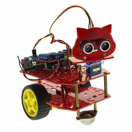 Kit-uri - Kit complet pentru robot care evita obstacole OKY5015