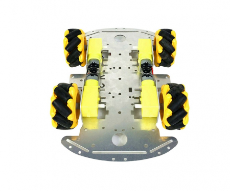 Kit-uri - Sasiu robot cu roti mecanum OKY5030