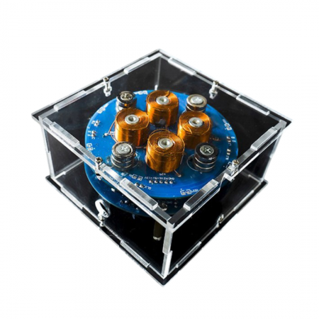 Kit educativ levitatie magnetica cu bobine si senzori Hall, pentru studenti si pasionati DIY [1]