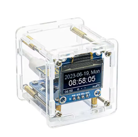 Arduino - Kit DIY ceas meteo Wi-Fi ESP8266 cu afisaj OLED 0.96 inch, 5V (TJ-56-654)