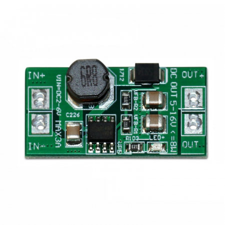 Surse miniatura pentru prototipuri - Convertor step-up de la 5V la 12V DC OKYN012224
