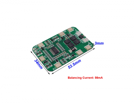 Protectie BMS pentru 6 celule Li-Ion 18650 24V 15A OKYN330-1 [5]