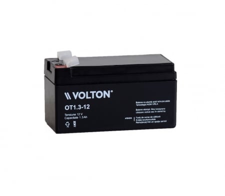 Acumulatori - Acumulator plumb acid 12V 1.3Ah F1/T1 Volton