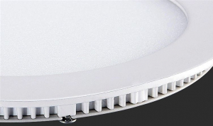 Panou cu LED rotund incastrabil, diametru 30cm, alb rece, 6500K, ultra-slim, 24W, 85-265V AC, (driver 54-96V) [3]