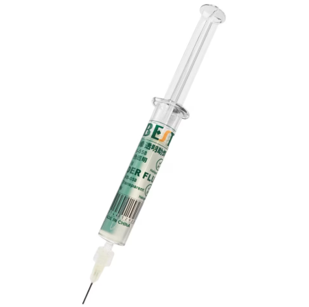 Consumabile - Pasta lipire VB-558 in seringa 10g, flux fara curatare, pentru electronica si reparatii placi