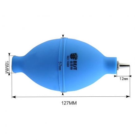 Pompa din cauciuc pentru suflat praful BST-1888 [1]