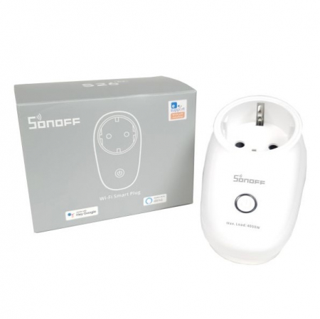 Priza inteligenta Sonoff S26R2TPF-DE, Wi-Fi, 16A, 4000W, compatibil Android/iOS [3]