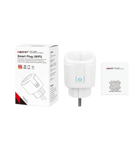 Priza inteligenta MiBoxer SWE01, Wi-Fi, 16A, monitorizare consum, Tuya Smart, programare, compatibila Alexa si Google Assistant [4]