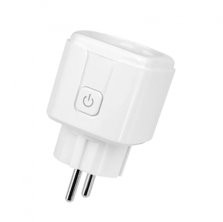 Intrerupatoare WiFi - Priza inteligenta MiBoxer SWE01, Wi-Fi, 16A, monitorizare consum, Tuya Smart, programare, compatibila Alexa si Google Assistant