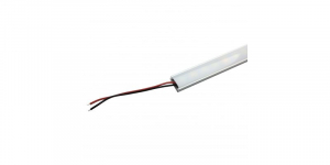 Iluminat - Profil aluminiu / Canal Banda Led Hard Strip, capac alb mat, Lungime 1m, Dimensiuni 17x7x1000