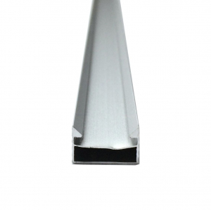 Profil aluminiu / Canal Banda Led Hard Strip, capac alb mat, Lungime 2m [1]