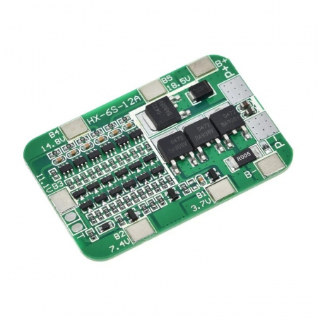 Arduino - Protectie BMS pentru incarcare 6 acumulatori 18650 OKYN330-7