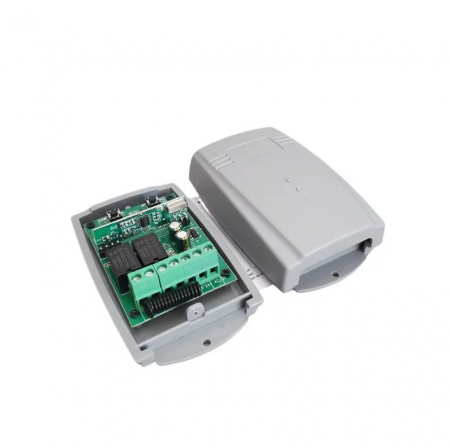 Module si telecomenzi automatizari - Receptor radio universal 433,92 MHz cu 2 canale, memorie peste 200 coduri, 9-24V AC/DC