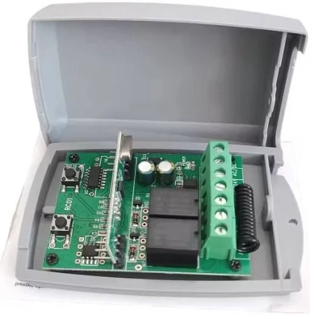 Module si telecomenzi automatizari - Receptor RF 2 canale 433MHz 9 - 24 VDC