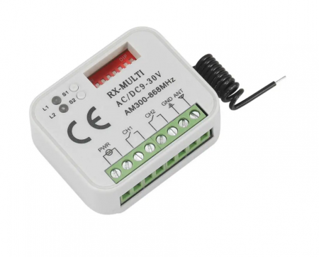 Receptor universal RX-Multi 300-868Mhz (Nice, BFT,Torlift, Came, etc) [2]
