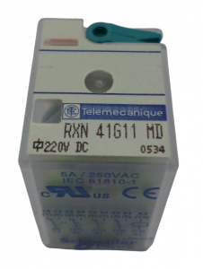 Relee - Rele telemecanique 220VDC RXN 41G11 MD