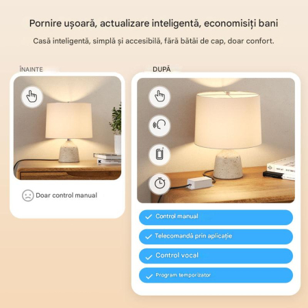 Smart Switch SONOFF Basic Gen5,  Matter over WiFi, 100-240V AC, 10A, 1CH, releu inteligent, compatibil Apple Home Google Alexa, BASIC-1GS [3]