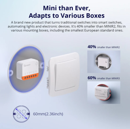 Releu inteligent wireless Sonoff Mini R4 [3]