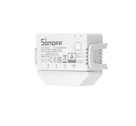 Relee WiFi - Releu inteligent 1 canal Sonoff MINI R3, WiFi + eWeLink-Remote