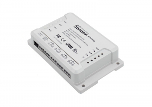 Releu smart 4 canale cu receptor RF 433.92MHz WiFi Sonoff 4CH PRO R3 [1]