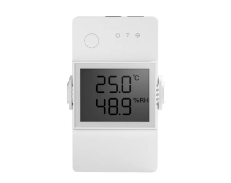 Relee WiFi - Releu smart SONOFF TH ELITE 20A, monitorizare temperatura si umiditate