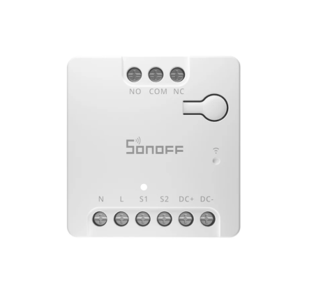 Relee WiFi - Releu Smart Wifi Sonoff MINI-D, 2A, 1 canal , contact uscat AC-DC , Matter support