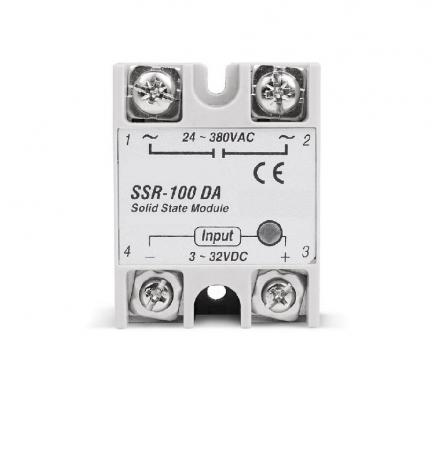 Relee - Modul releu solid SSR-100DA  3-32 VDC OUT 24 - 380 VAC OKN1205-10