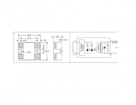 Modul Releu Solid SSR-40DA 40A OKN1205-2 [1]