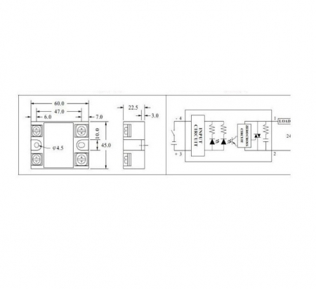Modul Releu Solid SSR-60DA 60A OKN1205-4 [1]