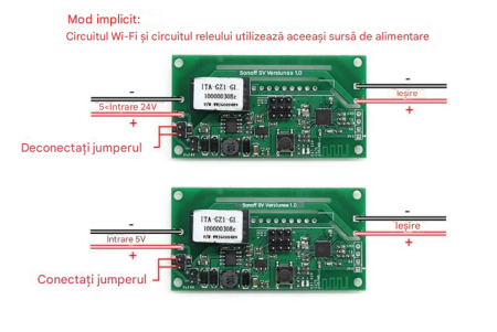 Releu wireless cu ESP8266, Sonoff SV [4]