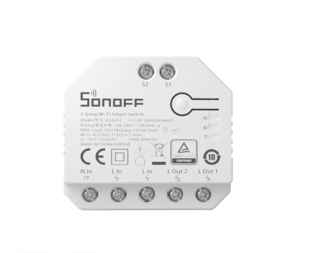 Relee WiFi - Releu wireless WiFi Sonoff Dual R3  6920075775402
