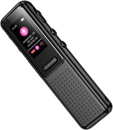 Reportofoane - Reportofon digital ZD39 32GB cu ecran 0.96 inch, inregistrare MP3/WAV, USB-C, autonomie 23h