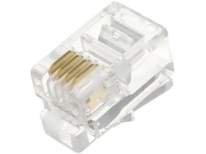 Conectori - Conector RJ9; mufa PIN:4; IDC,crimpate,pe cablu RJ9W