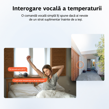 Senzor smart SONOFF temperatura si umiditate Zigbee 3.0 cu ecran LCD 2.2 inch si protectie IP65 pentru monitorizare ambientala (SNZB-02WD) [3]