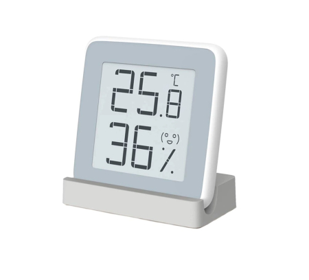 Termometre Hidrometre Barometre - Termohigrometru digital Miaomiaoce, ecran E-Ink, temperatura si umiditate, alb MHO-C201