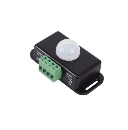 Senzori Arduino - Senzor PIR pentru banda led 12-24V 6A PIR-8