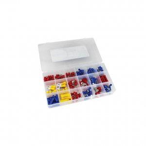 Conectori - Set trusa papuci izolati 290 piese 18 tipuri diferite