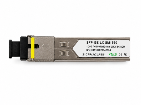 Set module SFP Gigabit WDM BiDi 20 km, SC, Singlemode, 1310/1550 nm [2]