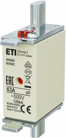 Consumabile - Siguranta industriala gG 63A 500V X098299 NFC 63210 CEI 269-2