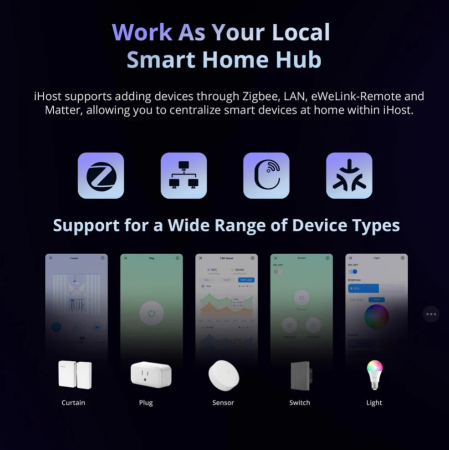 SONOFF iHost Smart Home Hub RV1126, versiunea DDR4 4GB [11]