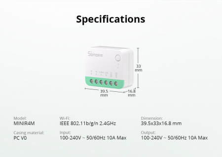 Releu inteligent Sonoff MINIR4M Extreme [4]