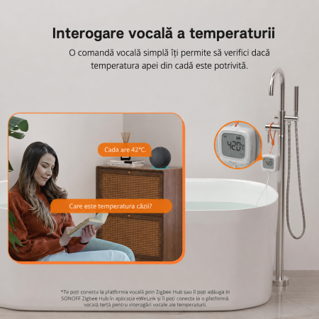 Termometru smart SONOFF cu sonda externa 1.5 m, Zigbee 3.0, ecran LCD 2.2 inch, protectie IP65, pentru lichide, frigidere si spatii inchise (SNZB-02LD) [7]