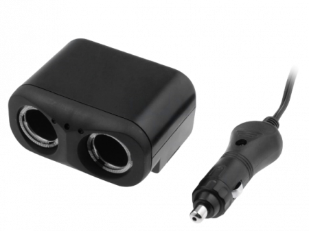 Accesorii si electrice auto - Splitter bricheta auto cu cablu, 2x soclu A13-75A24A1-A3Z