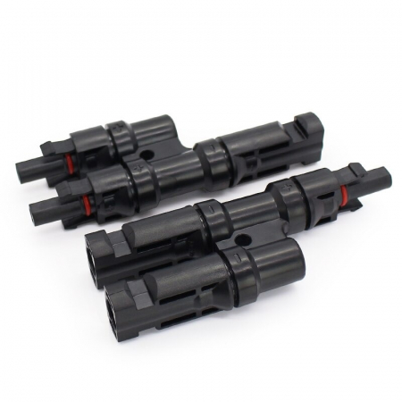 Set conectori tip MC4 splitter model T pentru panouri fotovoltaice [1]