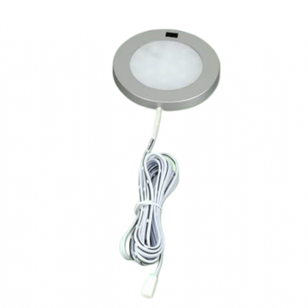 Spoturi Led - Spot led aplicat cu senzor IR, alb cald, DC12V, 3W, argintiu